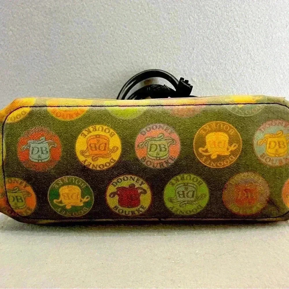 Dooney and Bourke tassel Y2K Vintage Medallion Colorful Handbag Purse - Picture 4 of 16